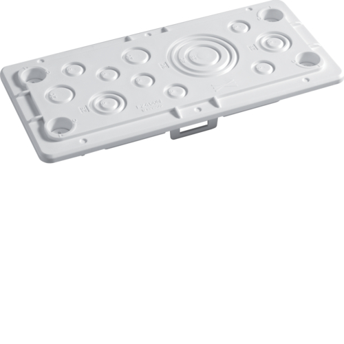 FZ466NT Cable entry plate,  univers,  CL 1, IP44/54 15 x M16 and 4 x M20 precuts