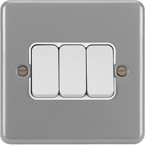 WPPS32 10AX 3 Gang 2 Way Wall Switch