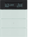 75663590 B.IQ push-button 3gang thermostat,  display,  KNX - B.IQ,  glass p. white