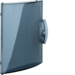 GP106T Door for mini-enclosure Gamma / GD,  4 Mod wide,  Transparent