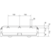 Product Drawing Univers Kits for Terminals - Vertical plastic