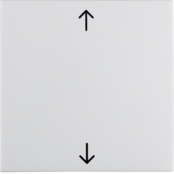 16208919 Rocker imprinted arrows symbol,  S.1/B.3/B.7, p. white glossy