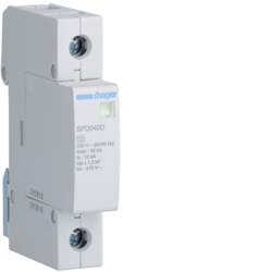 SPD140D SPD 1P pluggable 40kA class 2 with end of life indicator