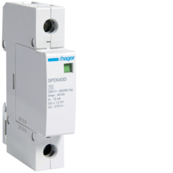 SPD140D SPD 1P pluggable 40kA class 2 with end of life indicator