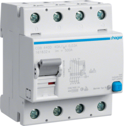 CDB440D RCCB 4P 40A 30mA B Class