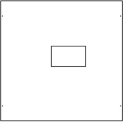 UC360HM Vertical insulated MCCB kit h1250/1600, quadro.system,  600x600 mm