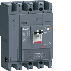 HEW251JR Moulded Case Circuit Breaker h3+ P630 LSI 4P4D N0-50-100% 250A 70kA FTC