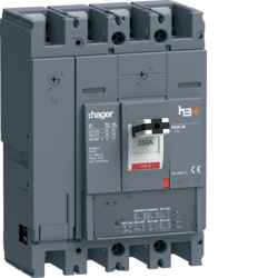 HMW251JR Moulded Case Circuit Breaker h3+ P630 LSI 4P4D N0-50-100% 250A 50kA FTC