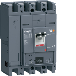 HPW251NR Moulded Case Circuit Breaker h3+ P630 Energy 4P4D N0-50-100% 250A 110kA FTC