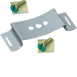 KZ060 Fixing spring for DIN rail (10 pieces), 20mm wide with screw