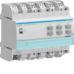 TYA606E Output 6 -fold 16A C-Load adapted with current monitoring