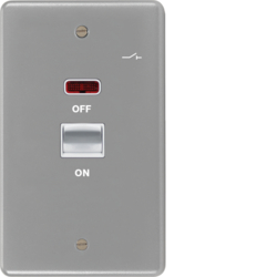 WPDP50VN 50A Double Pole Switch 2 Gang with LED Indicator