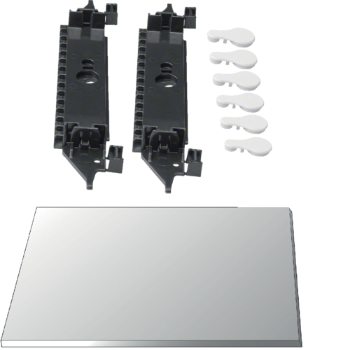 GS413D Back plate,  gamma,  for enclosure, 52modules, 4row