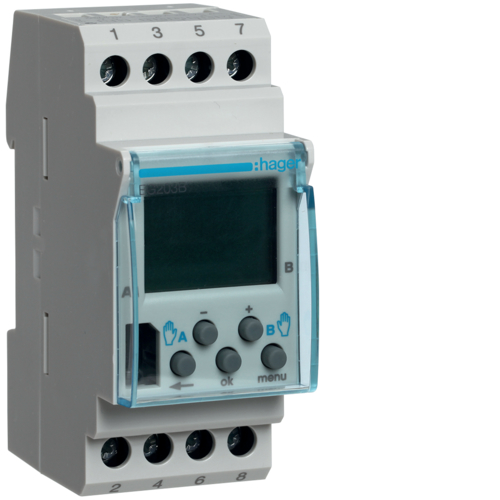 EG203B 2 channels digi timeswitch weekly cycle