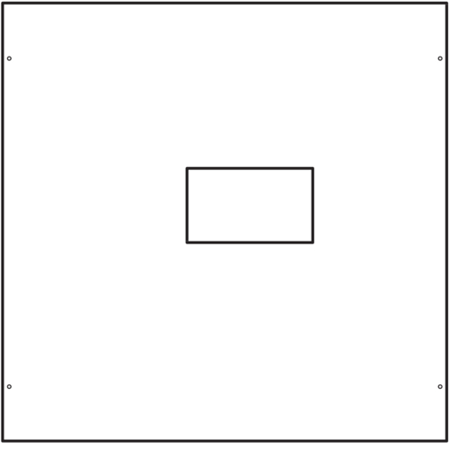 UC360HM Vertical insulated MCCB kit h1250/1600, quadro.system,  600x600 mm