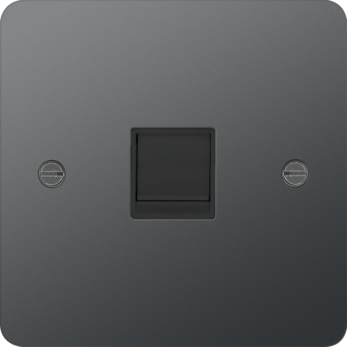 WFRJ45BNB RJ45 Socket Black Nickel Black Insert