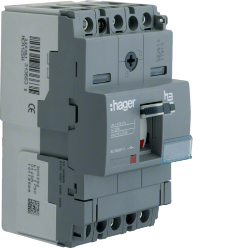 HCA160H Load Break Switch Disconnector h3 x160 3P 160A CTC
