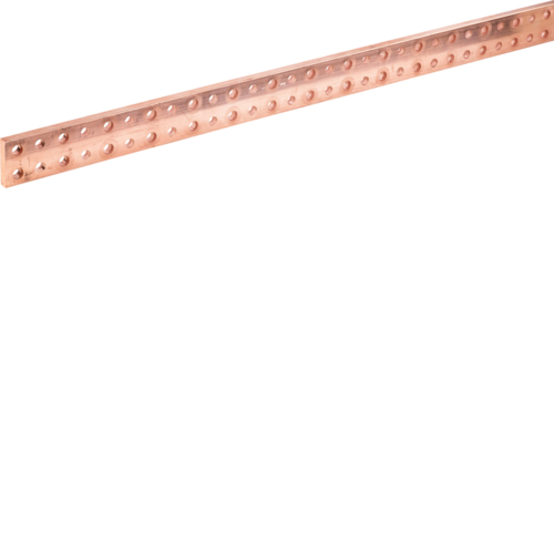 UC844E Perforated copper rail,  quadro.system,  M10 50x10 L1750 mm