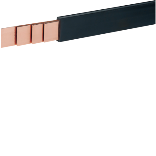 UM92W Copper insulated bar,  quadro.system,  32x6 L2000 mm