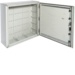 FL306B Polyester wall mounting enclosure,  Orion.Plus,  plain door 850x850x300 mm