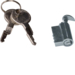 GZ35A Key lock,  gamma,  f.encl..,13-72M